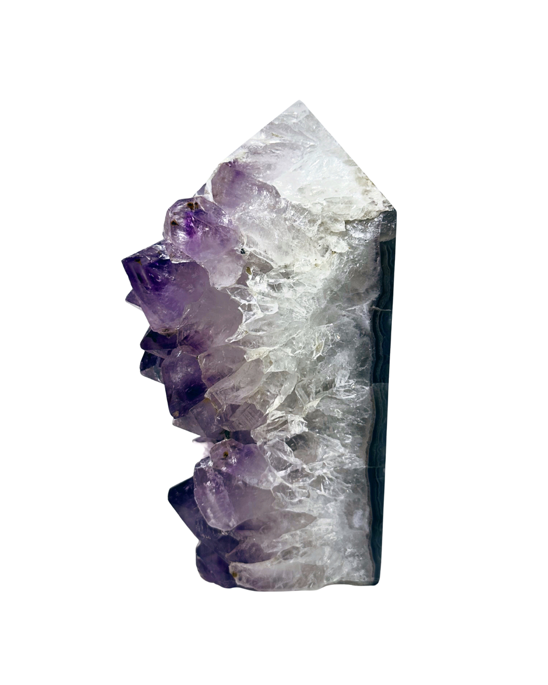 Amethyst Druzy Tower