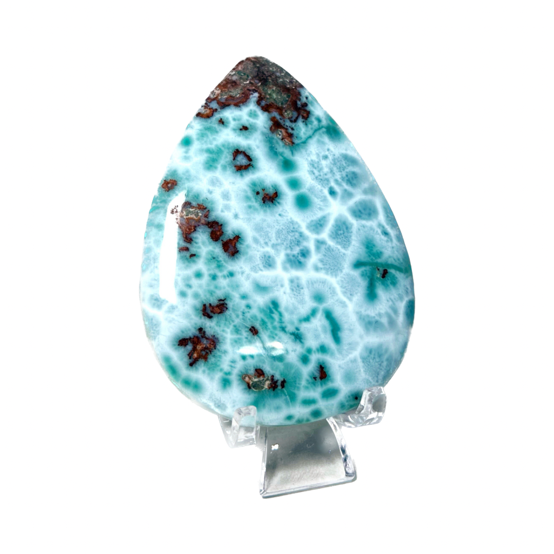 Large Larimar Teardrop