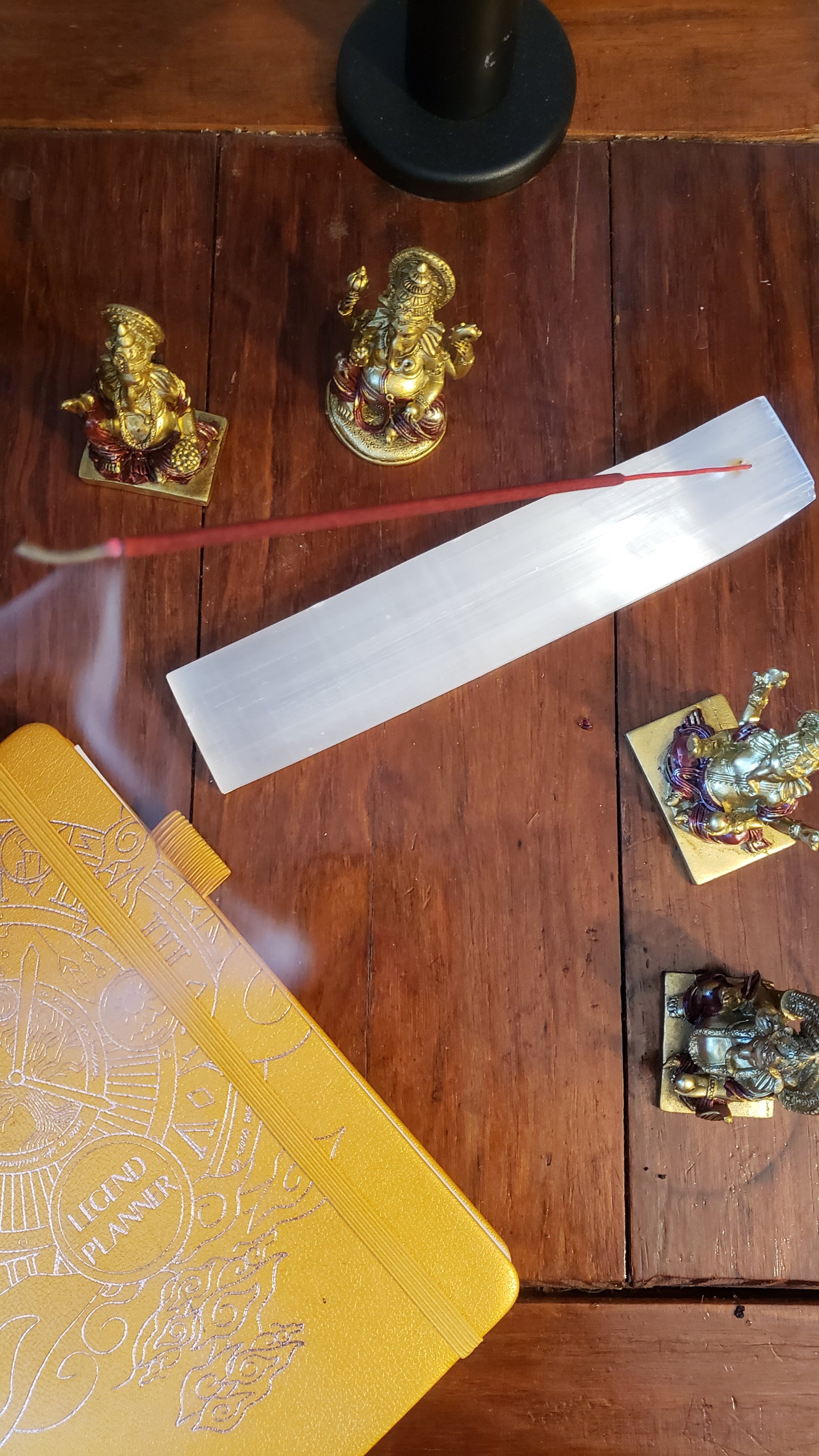 Gold Ganesha Mini Statues