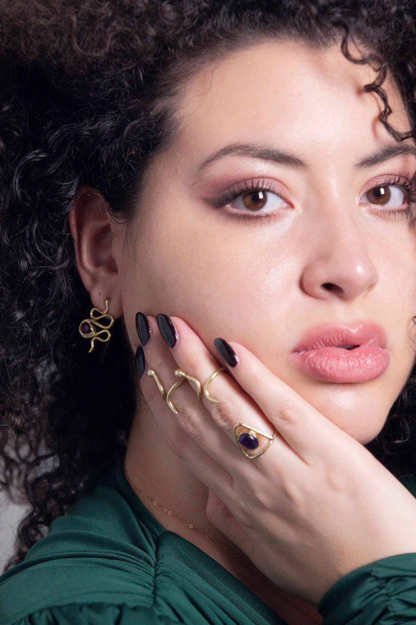 Sacred Serpent Studs