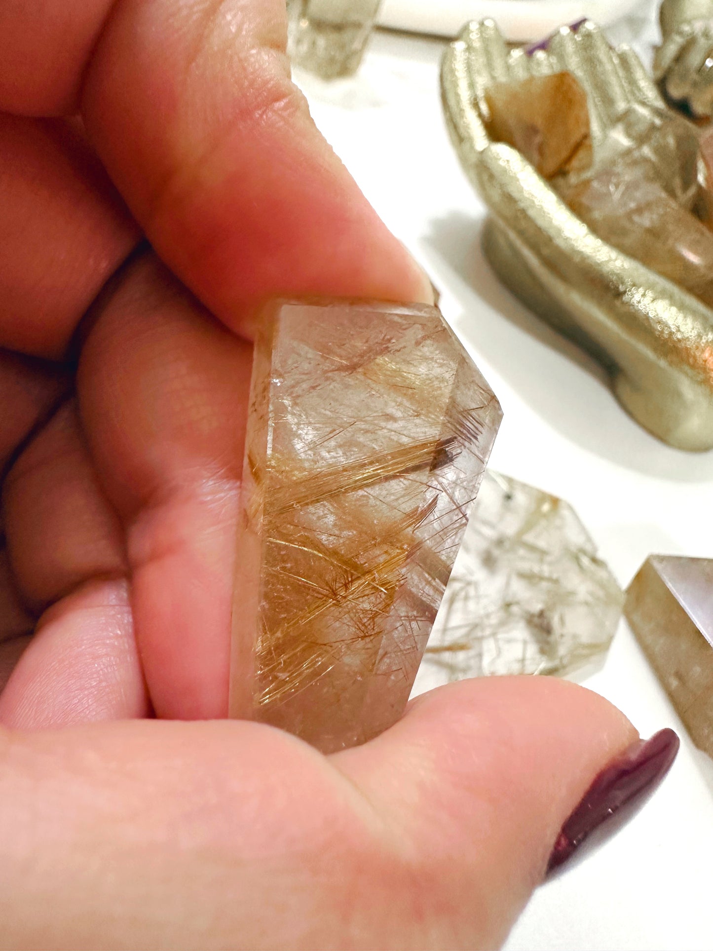 Rutilated Quartz Freeforms