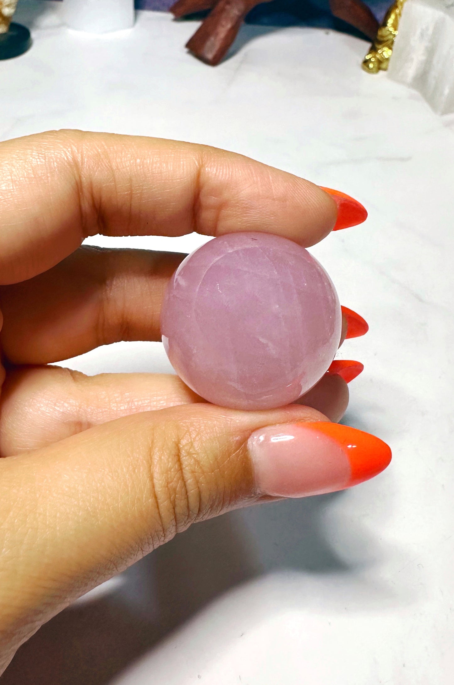 Rose Quartz Spheres