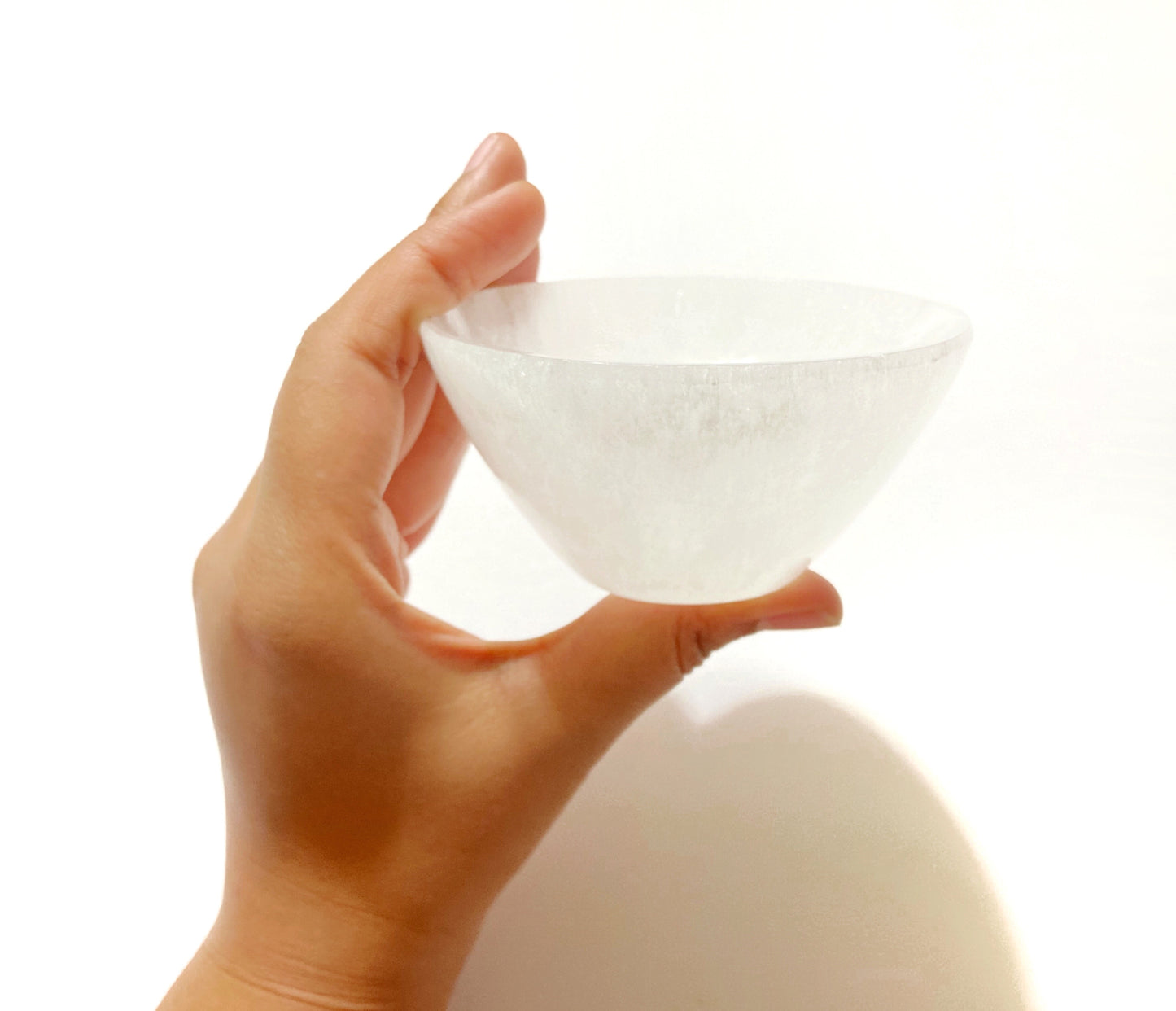 Selenite Bowl - Luni