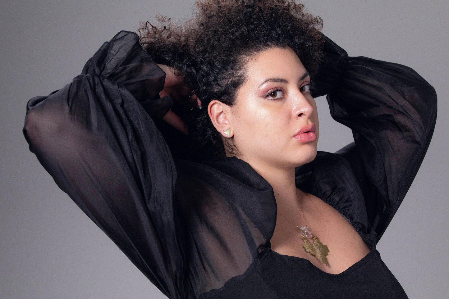 Hammered Wild Heart Necklace