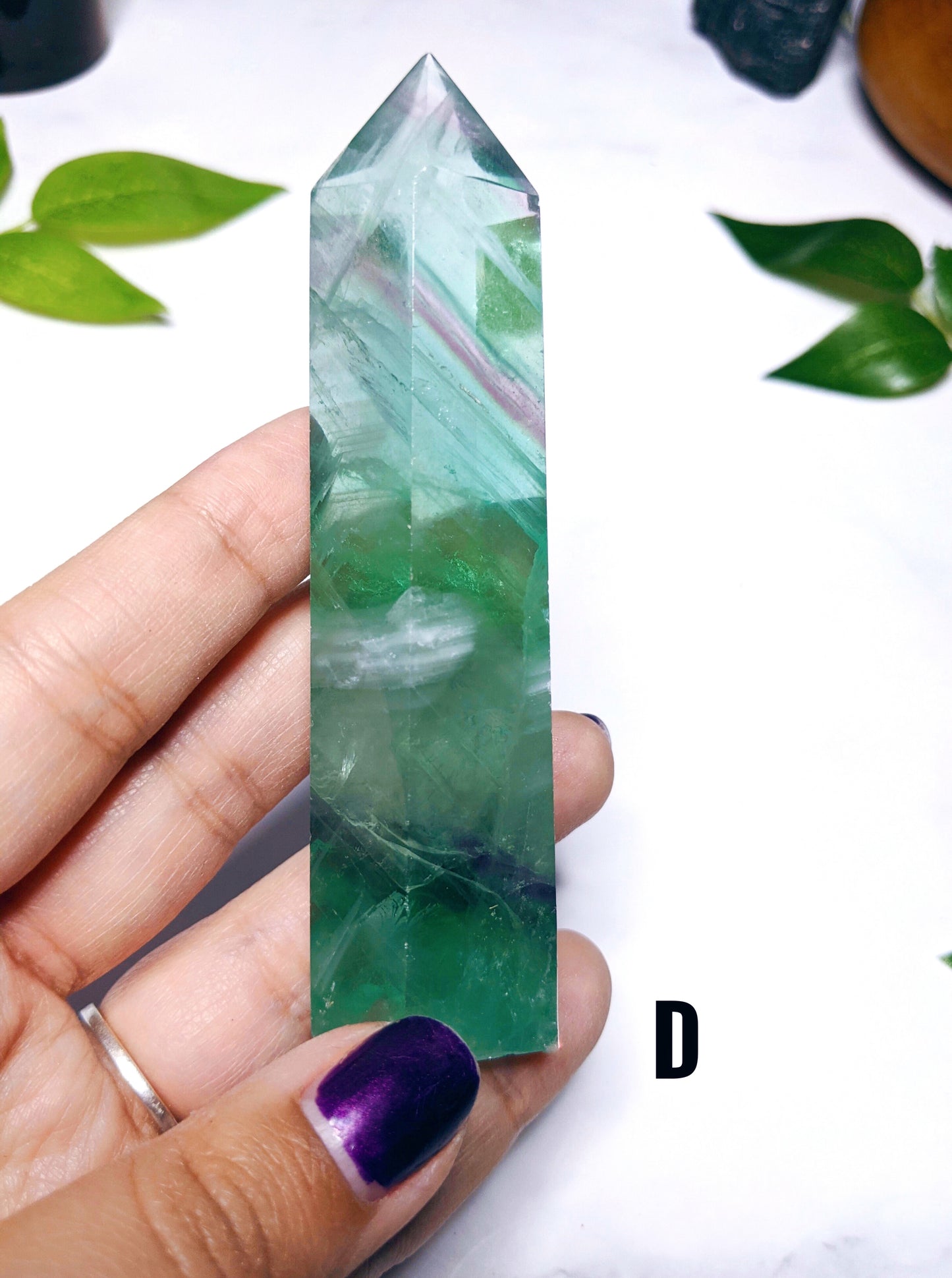 Green Fluorite Towers