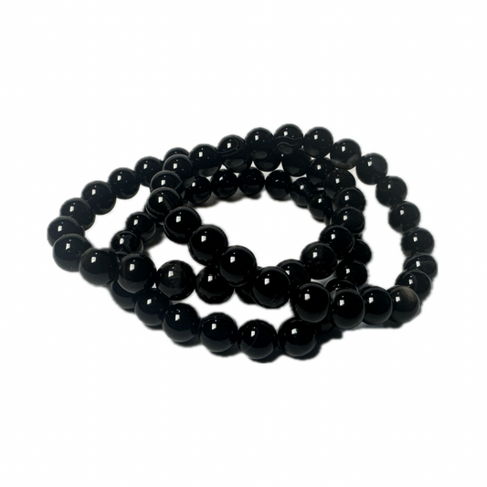 Onyx Beaded Bracelet