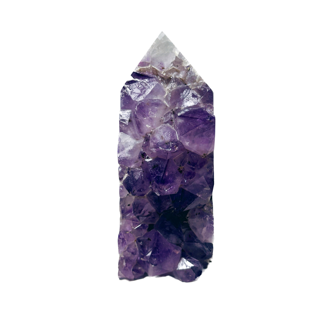 Amethyst Druzy Tower