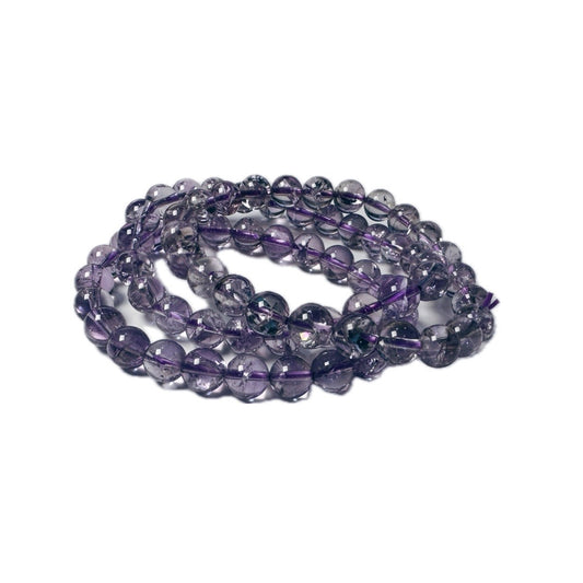 Rainbow Amethyst Beaded Bracelet