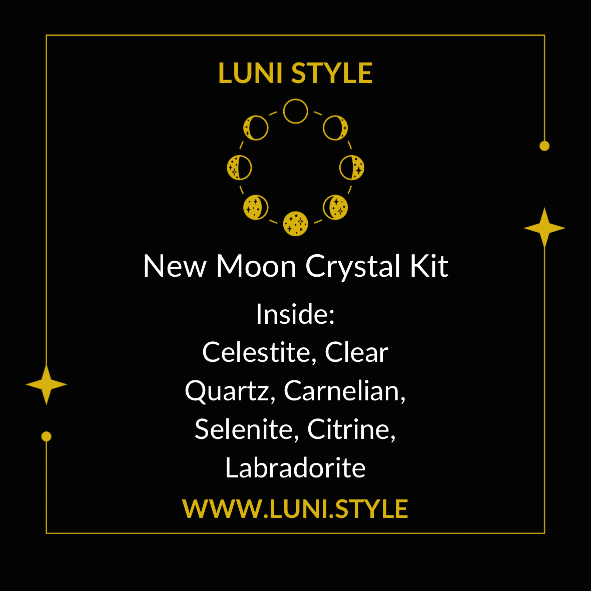 New Moon Crystal Crystal Kit