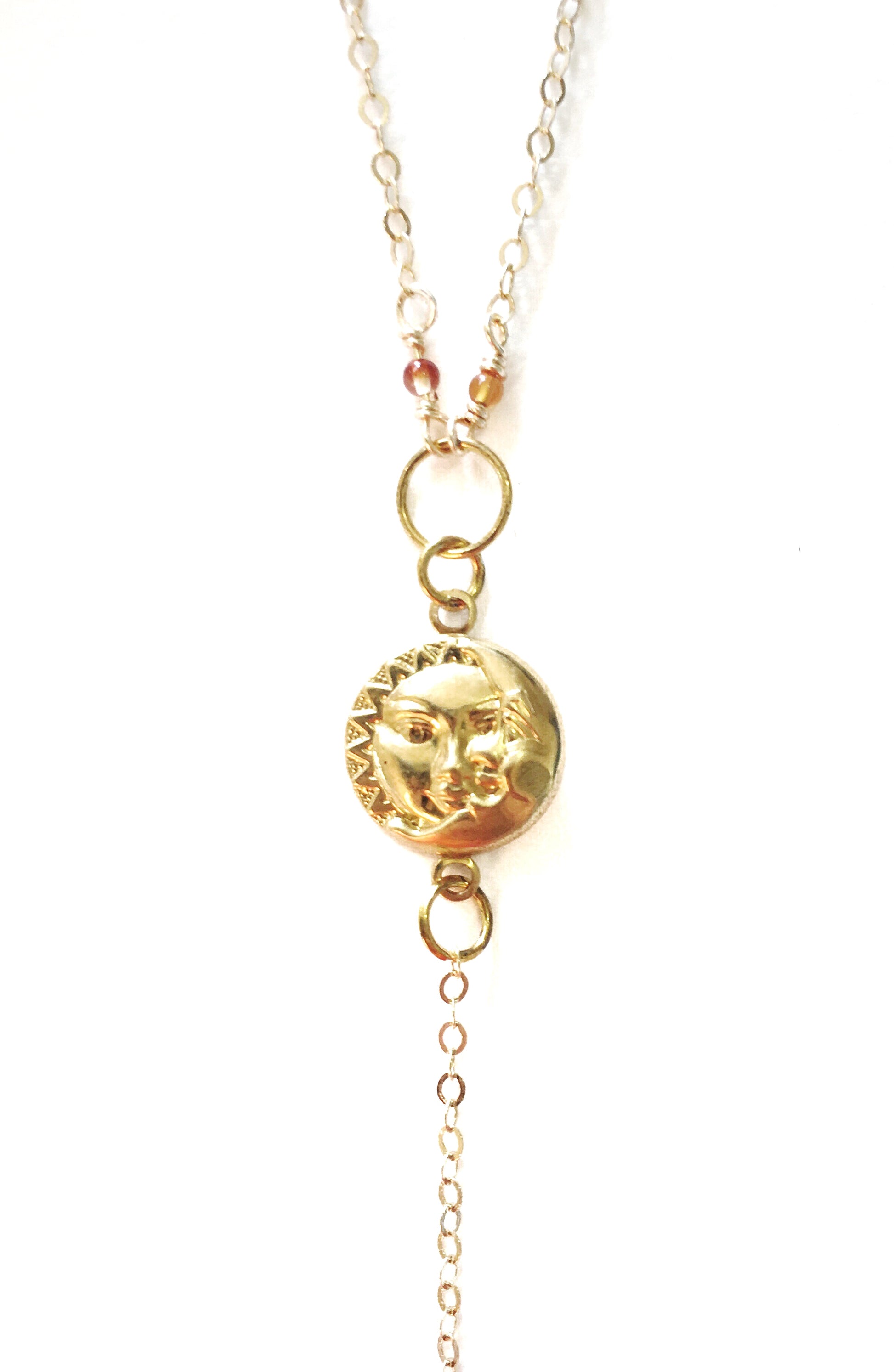 Celestial Lovers Necklace - Luni
