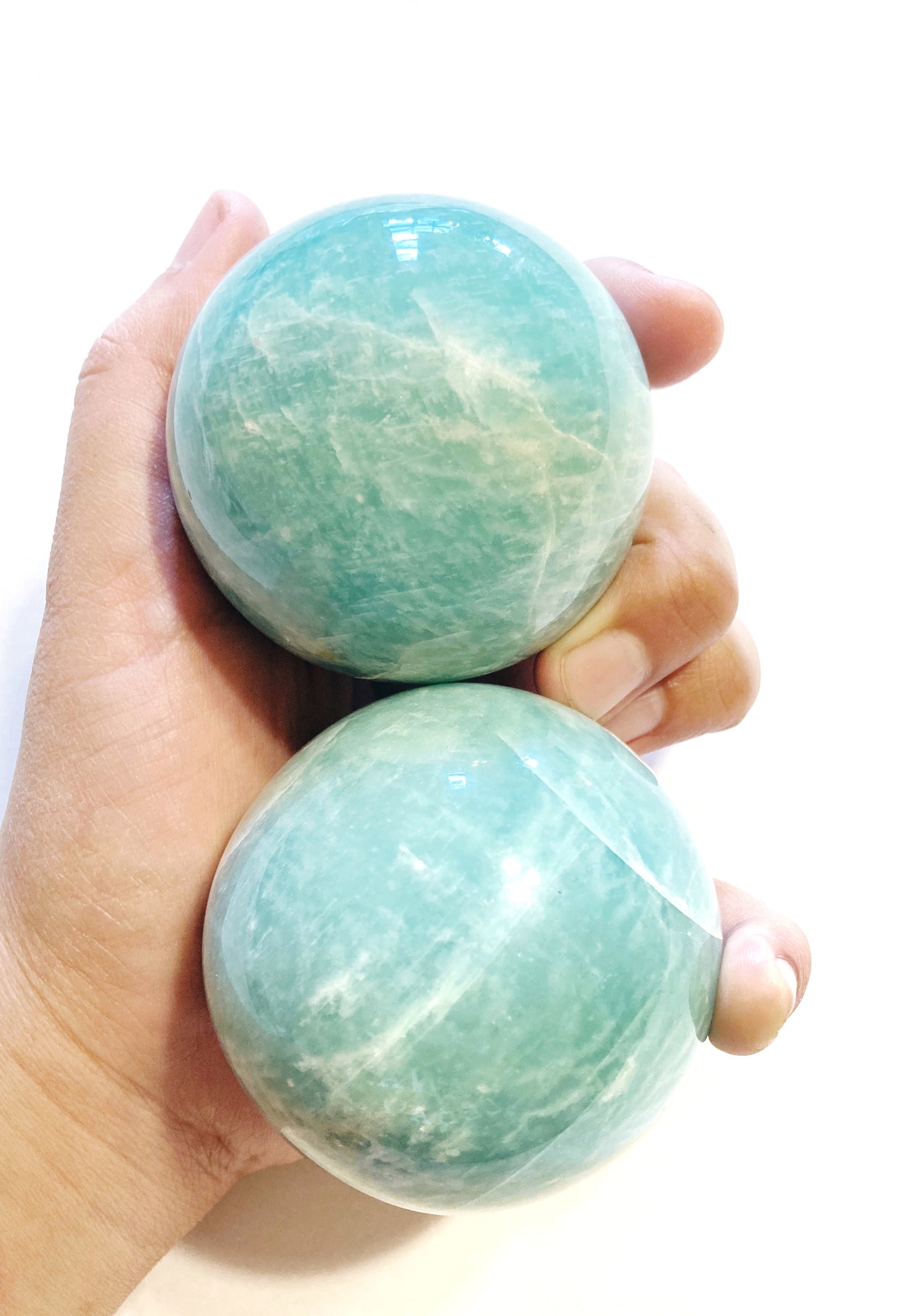 Amazonite Spheres