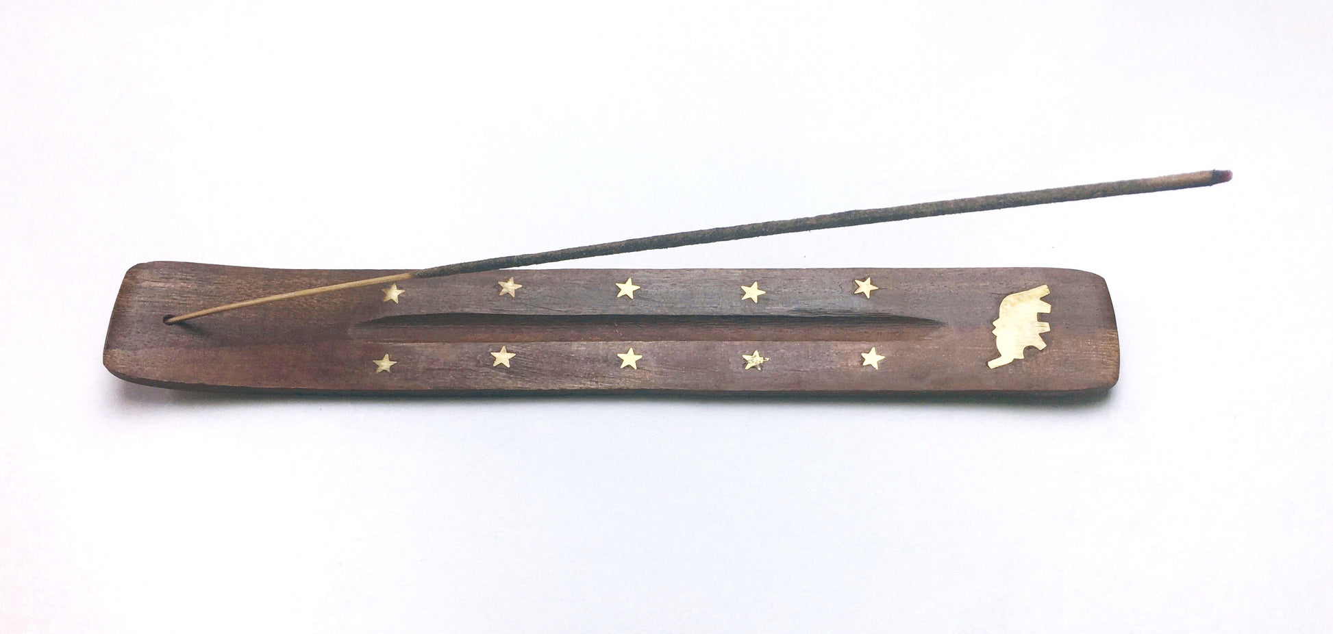 Wooden Incense Holder - Luni